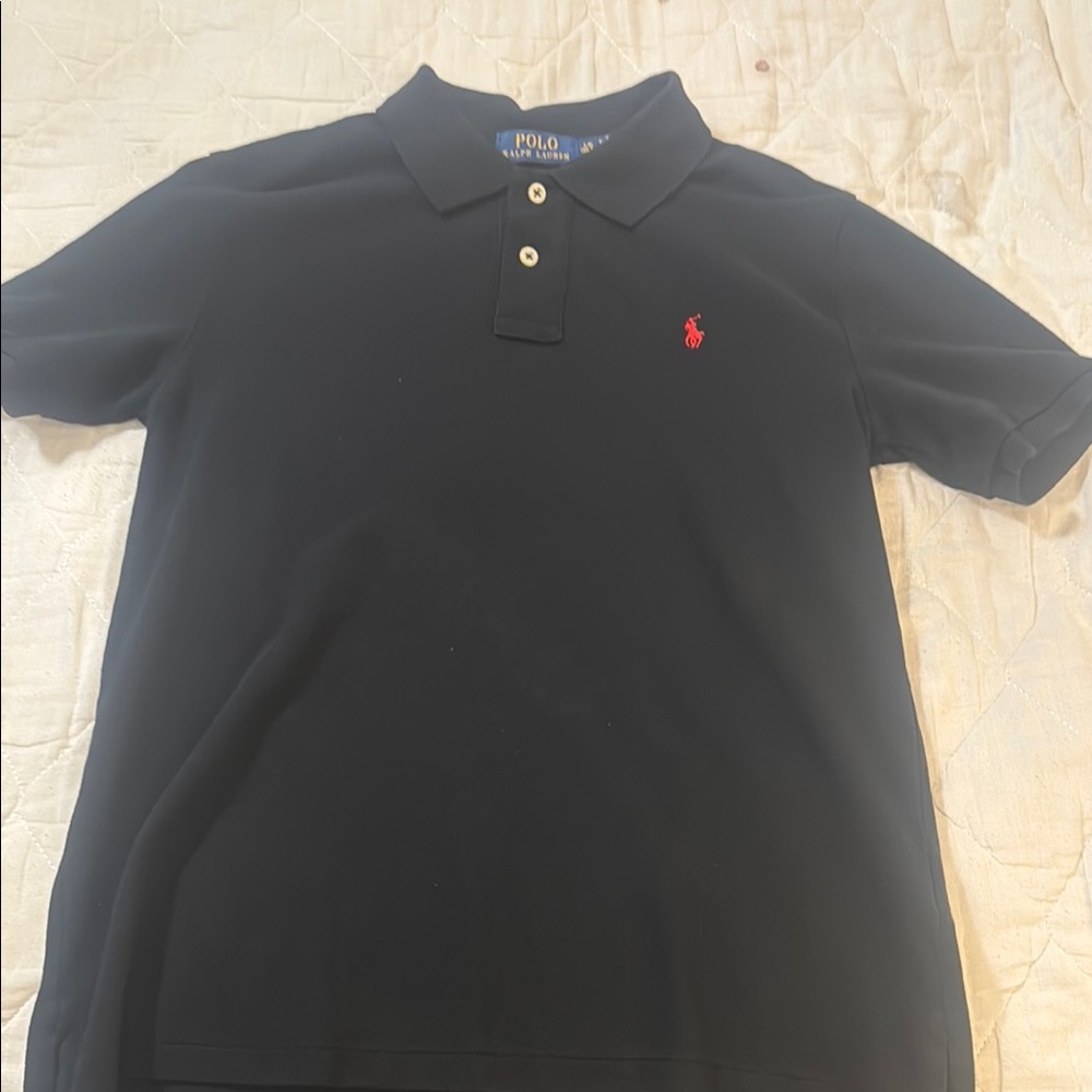 Polo by Ralph Lauren Kids Black Polo Shirt 14/16